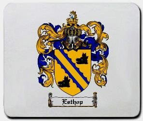 Esthop coat of arms mouse pad