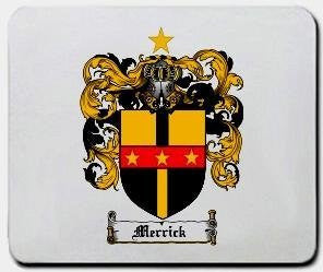 Merrick coat of arms mouse pad