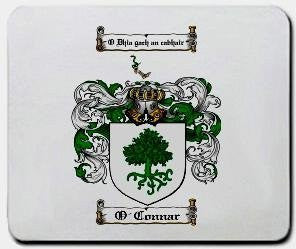O'connar coat of arms mouse pad