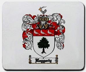 Haggerty coat of arms mouse pad