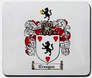 Creagan coat of arms mouse pad