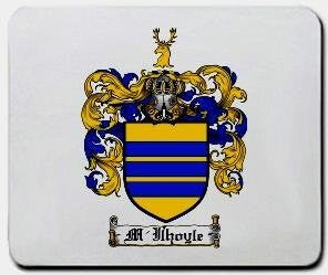 M'ilhoyle coat of arms mouse pad