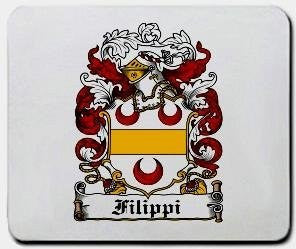 Filippi coat of arms mouse pad