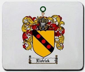 Eldrick coat of arms mouse pad
