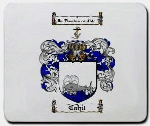Cahil coat of arms mouse pad