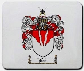 Koo coat of arms mouse pad