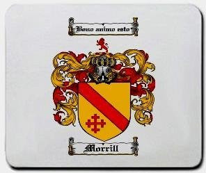 Morrill coat of arms mouse pad