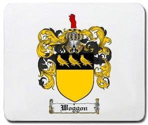 Woggon coat of arms mouse pad