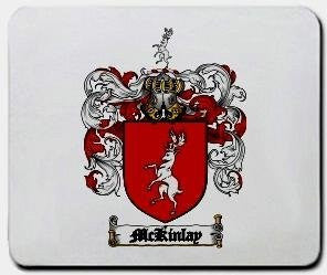Mckinlay coat of arms mouse pad