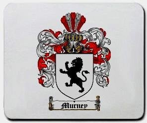 Murney coat of arms mouse pad