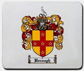 Borough coat of arms mouse pad
