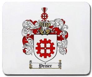 Yeiser coat of arms mouse pad