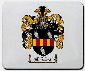 Harward coat of arms mouse pad