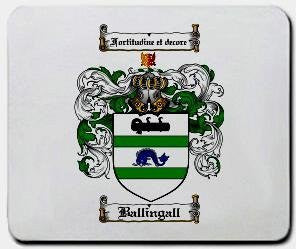 Ballingall coat of arms mouse pad