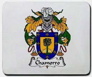 Chamorro coat of arms mouse pad