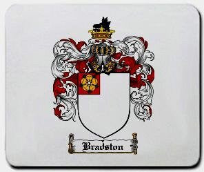 Bradston coat of arms mouse pad