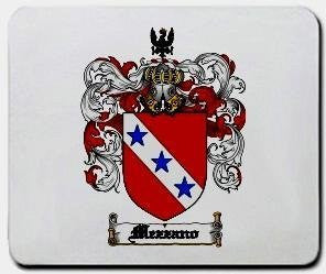 Mezzano coat of arms mouse pad