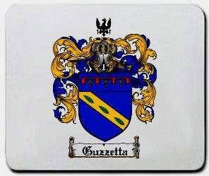 Guzzetta coat of arms mouse pad