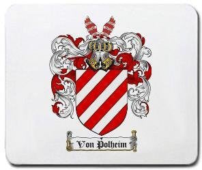 Von-polheim coat of arms mouse pad