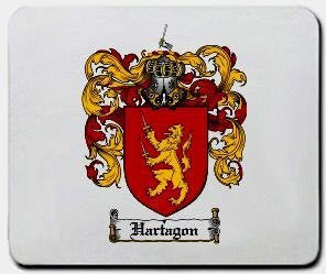 Hartagon coat of arms mouse pad