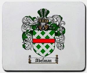 Abelman coat of arms mouse pad