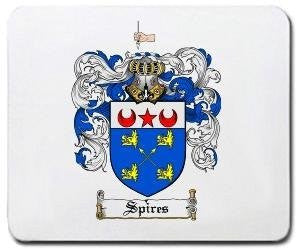 Spires coat of arms mouse pad