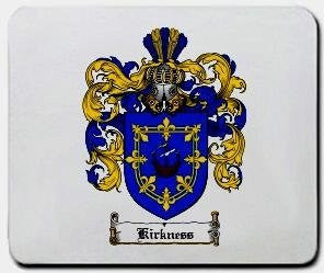 Kirkness coat of arms mouse pad