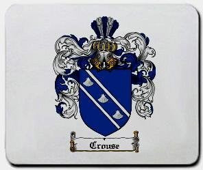 Crouse coat of arms mouse pad
