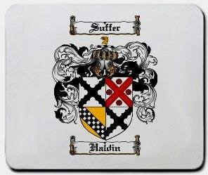 Haldin coat of arms mouse pad