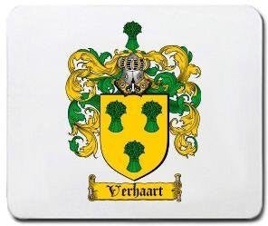 Verhaart coat of arms mouse pad