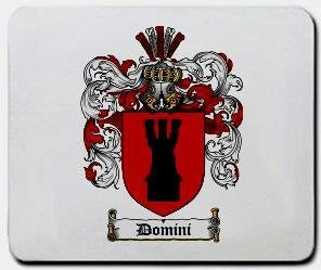 Domini coat of arms mouse pad