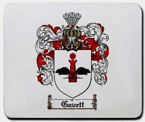 Gavett coat of arms mouse pad