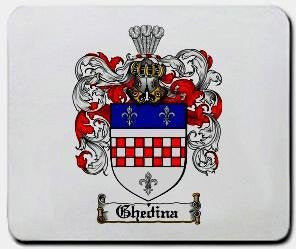 Ghedina coat of arms mouse pad