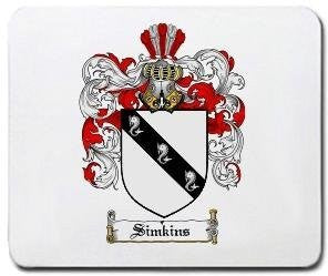 Simkins coat of arms mouse pad