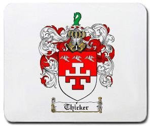 Thicker coat of arms mouse pad