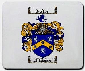 Fitzjames coat of arms mouse pad