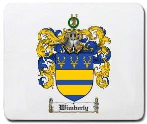 Wimberly coat of arms mouse pad