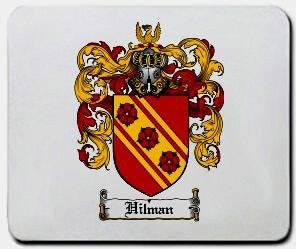 Hilman coat of arms mouse pad