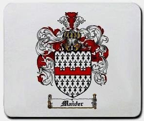 Maider coat of arms mouse pad