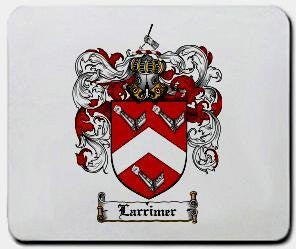 Larrimer coat of arms mouse pad