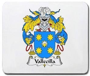 Vallecilla coat of arms mouse pad