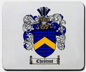 Chestnut coat of arms mouse pad
