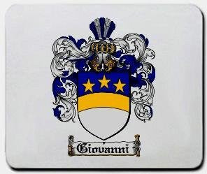 Giovanni coat of arms mouse pad
