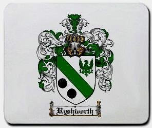 Ryshworth coat of arms mouse pad