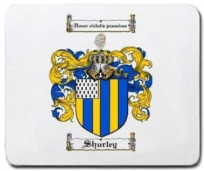 Shurley coat of arms mouse pad