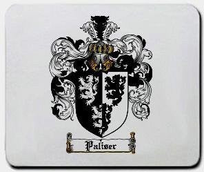 Paliser coat of arms mouse pad