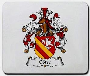 Gotze coat of arms mouse pad