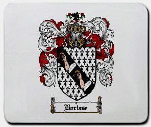 Borlase coat of arms mouse pad