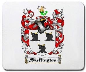 Skeffington coat of arms mouse pad