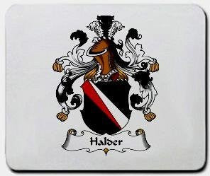 Halder coat of arms mouse pad